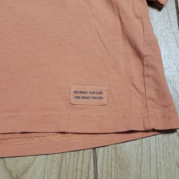 LIFE IS GOOD BOY'S ORANGE SKATEBOARD LONG-SLEEVE T-SHIRT, SIZE LARGE - Picture 3 of 7